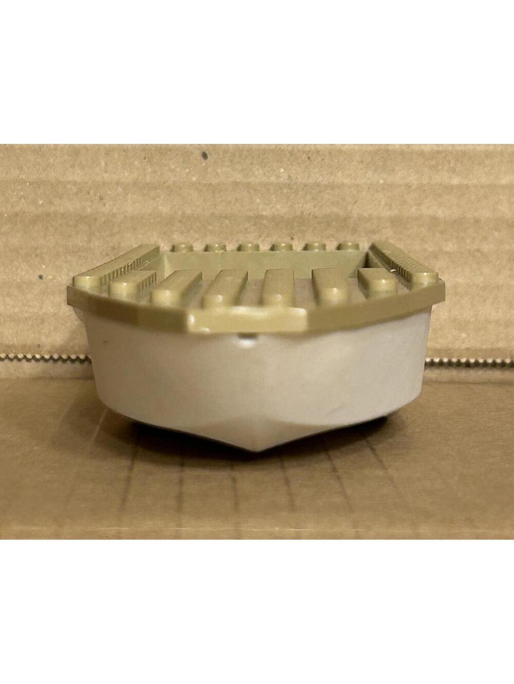 LEGO Boat Hull Unitary 28x8 Dark Tan Top Part #92710c05
